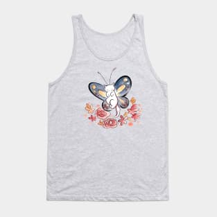 Cat butterfly Tank Top